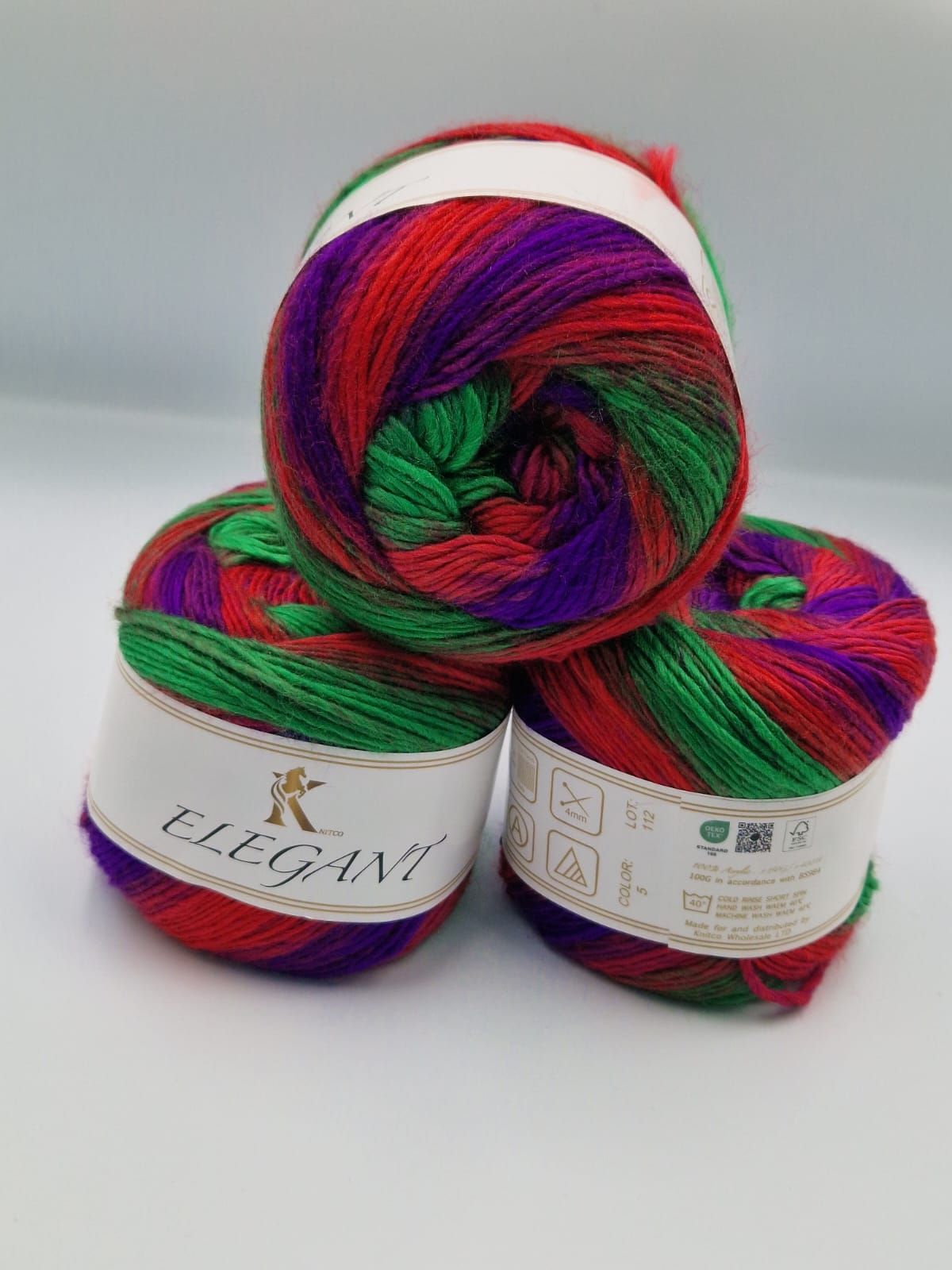 Knitco Elegant 1 x 150g - 420m - 100% Acrylic Knitting Crochet Yarn