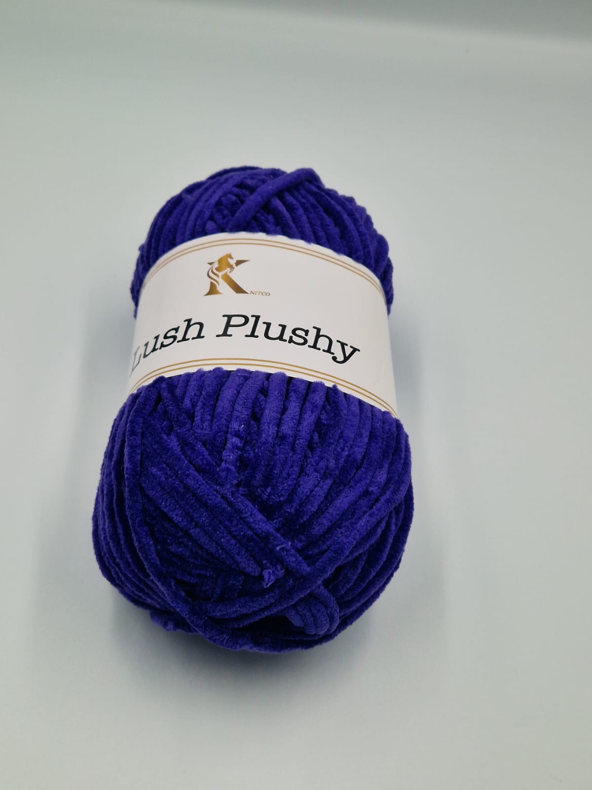 Knitco Lushy Plushy 5 x 100g - 100m - 100% Polyester Knitting Crochet Yarn