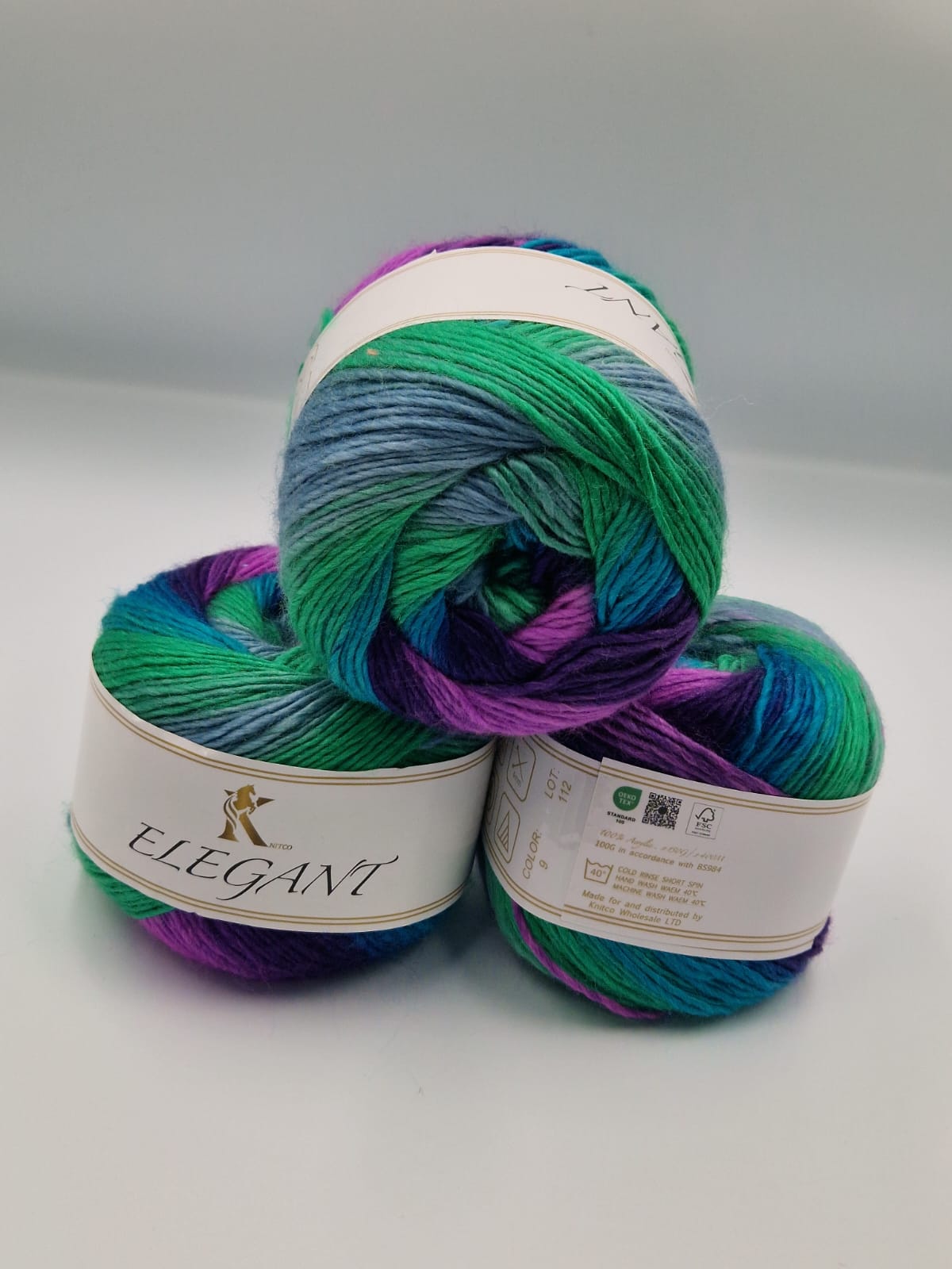 Knitco Elegant 1 x 150g - 420m - 100% Acrylic Knitting Crochet Yarn
