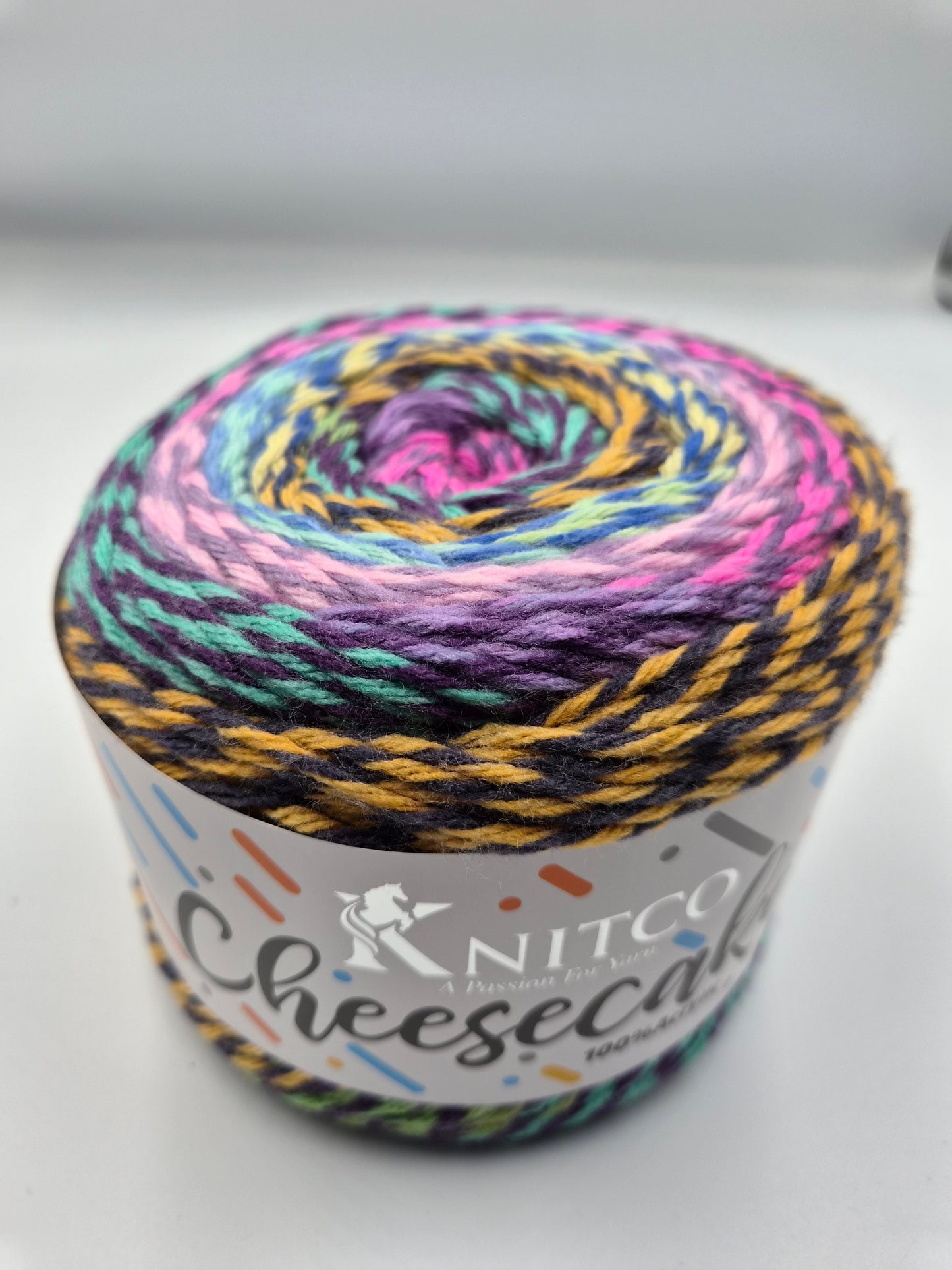 Knitco Cheesecake 1 x 250 - 400m Aran 100% Acrylic Knitting Crochet Yarn