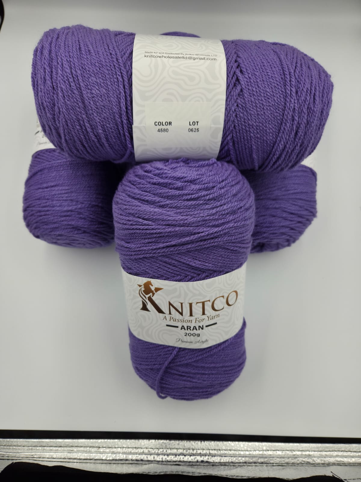 Knitco Aran Premium 5 x 200g - 420m - 100% Acylic Knitting Crochet Yarn