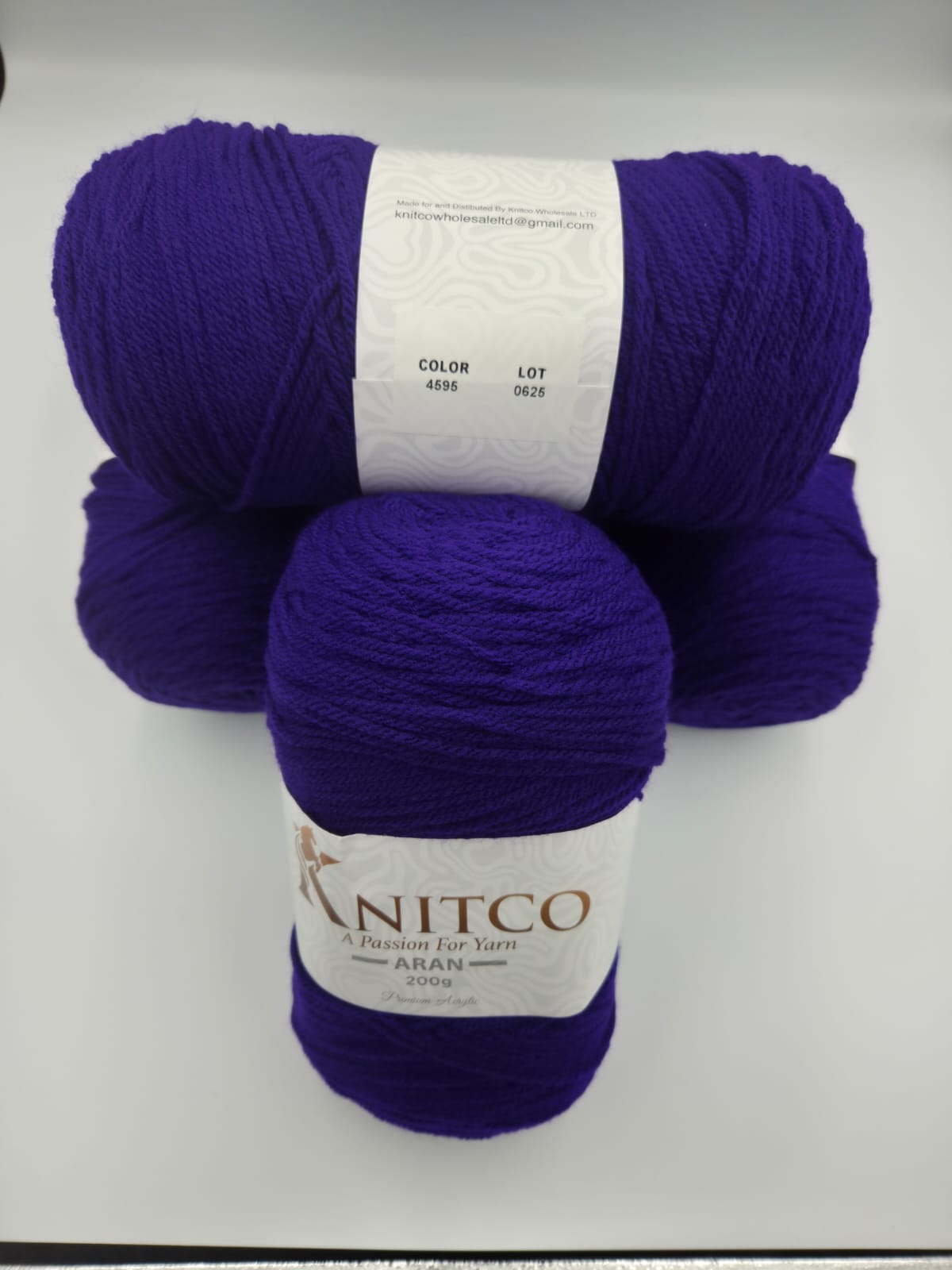 Knitco Aran Premium 5 x 200g - 420m - 100% Acylic Knitting Crochet Yarn