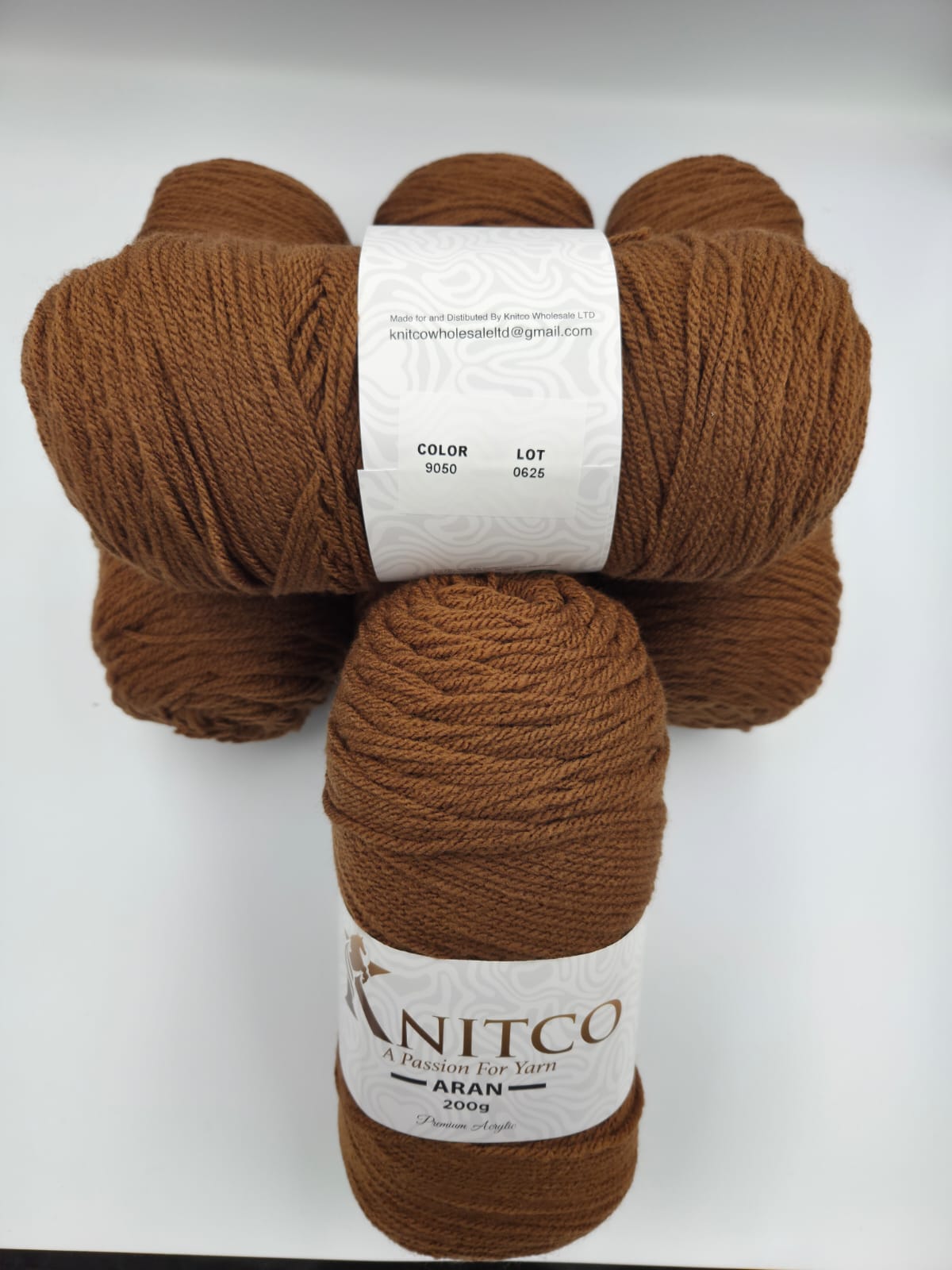 Knitco Aran Premium 5 x 200g - 420m - 100% Acylic Knitting Crochet Yarn