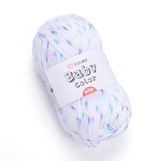 YarnArt Baby Color DK 5 x 50g - 150m - 100% Acrylic Knitting Crochet Yarn