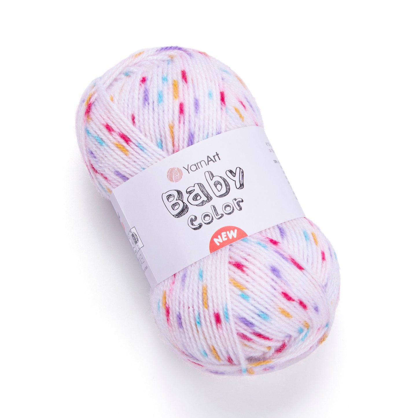 YarnArt Baby Color DK 5 x 50g - 150m - 100% Acrylic Knitting Crochet Yarn
