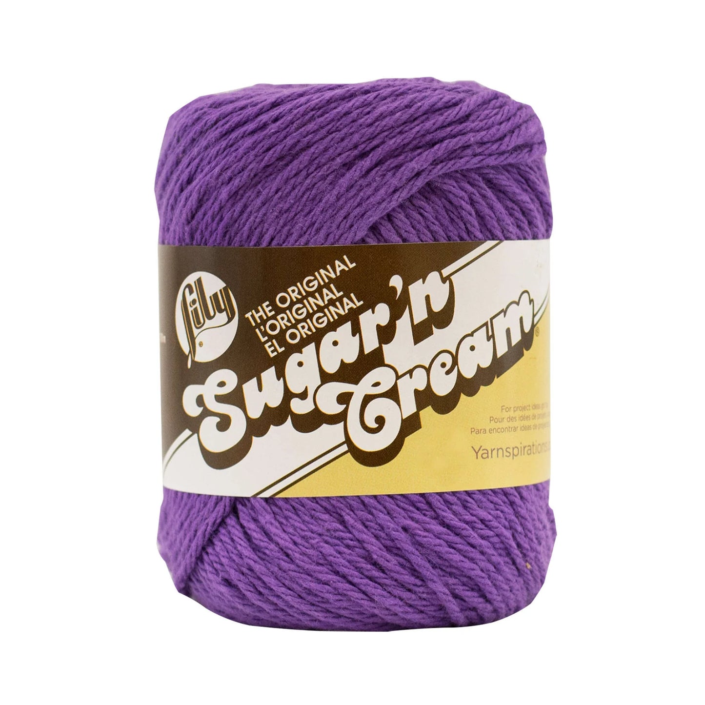 Lily Sugar'n Cream The Original 1 x 71g - 109m - 100% Cotton Knitting Crochet Yarn