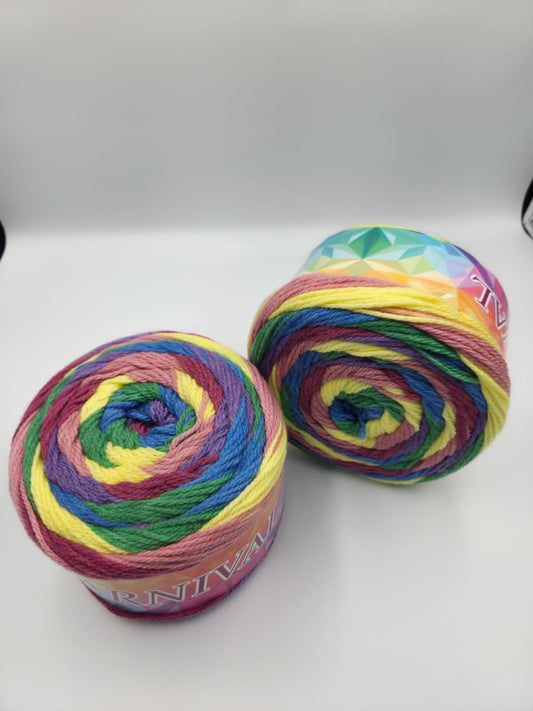 Knitco Carnival 1 x 200g - 472m - 100% Acrylic Knitting Crochet Yarn