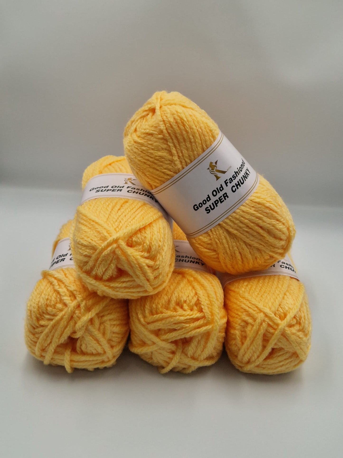 Knitco Good Old Fashioned Super Chunky 5 x 100g - 80m - 100% Acrylic Knitting Crochet Yarn