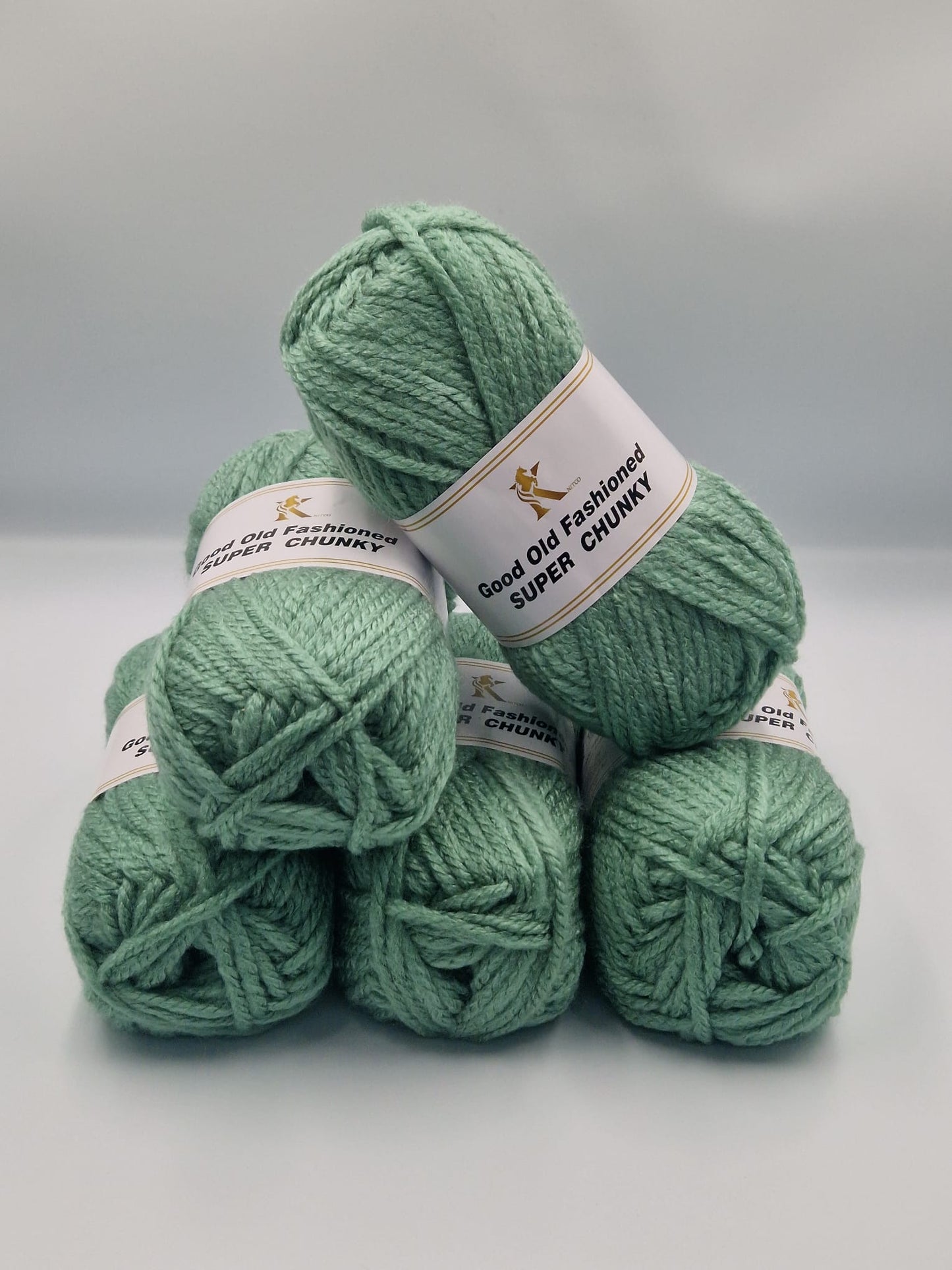 Knitco Good Old Fashioned Super Chunky 5 x 100g - 80m - 100% Acrylic Knitting Crochet Yarn