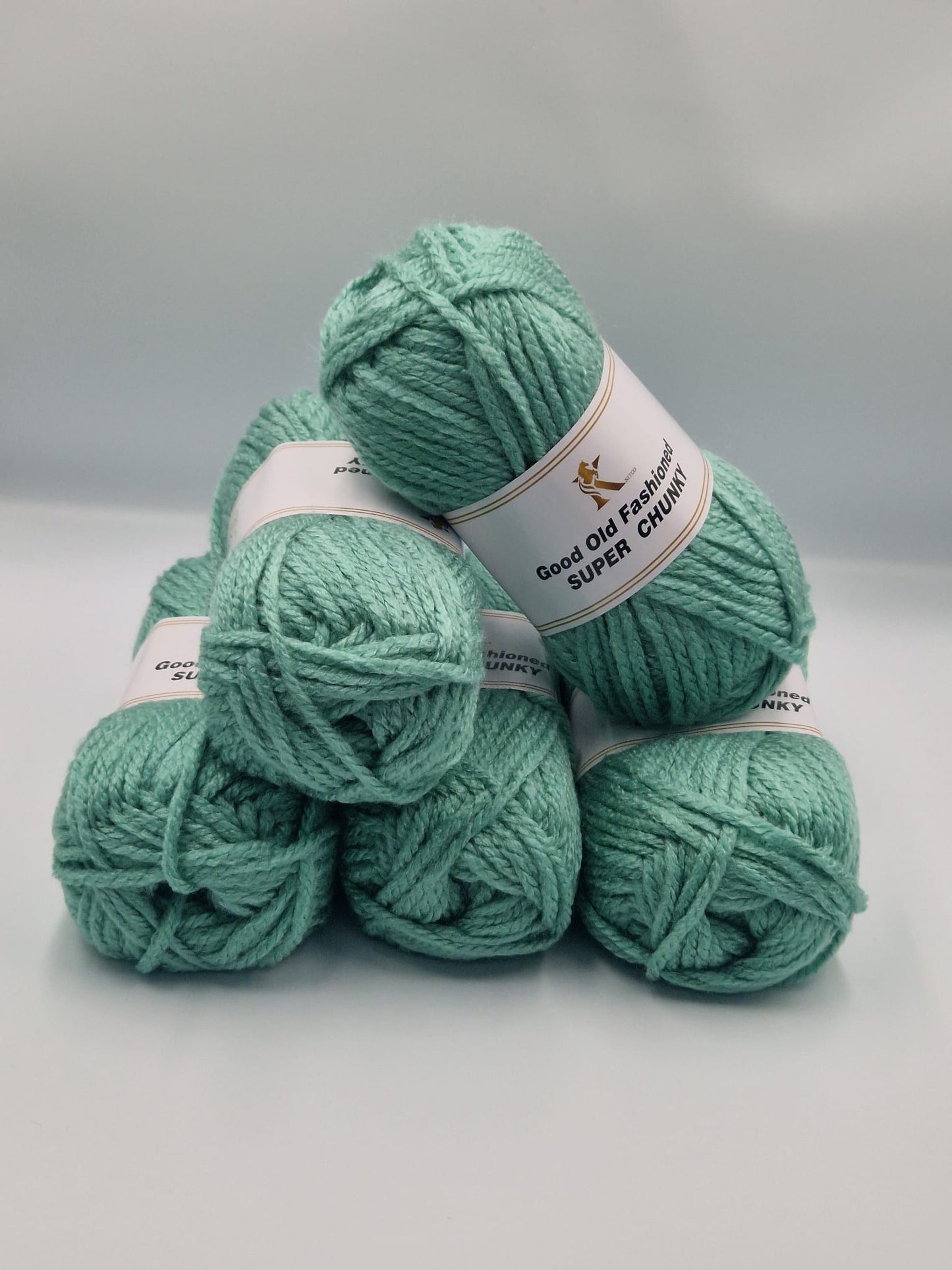 Knitco Good Old Fashioned Super Chunky 5 x 100g - 80m - 100% Acrylic Knitting Crochet Yarn