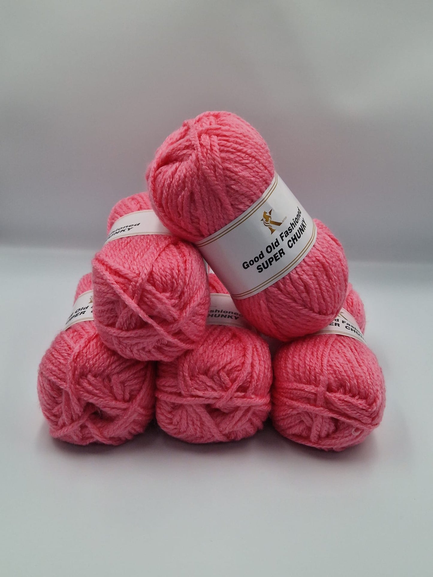 Knitco Good Old Fashioned Super Chunky 5 x 100g - 80m - 100% Acrylic Knitting Crochet Yarn