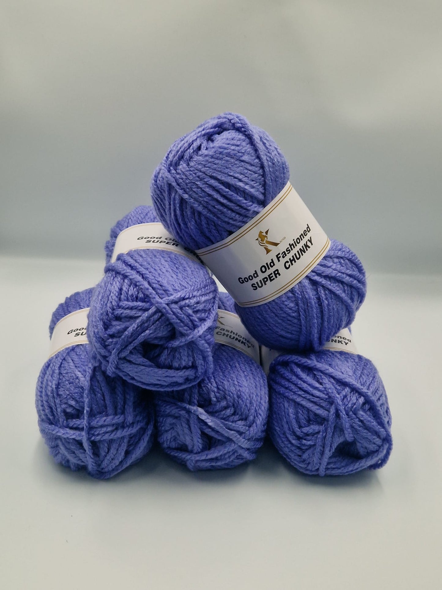 Knitco Good Old Fashioned Super Chunky 5 x 100g - 80m - 100% Acrylic Knitting Crochet Yarn