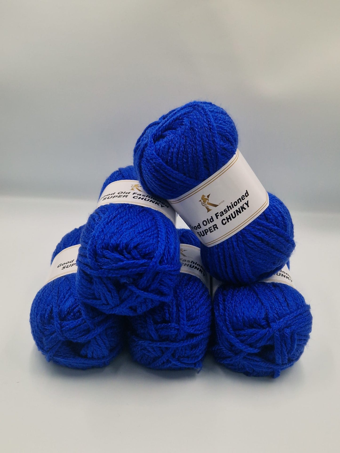 Knitco Good Old Fashioned Super Chunky 5 x 100g - 80m - 100% Acrylic Knitting Crochet Yarn
