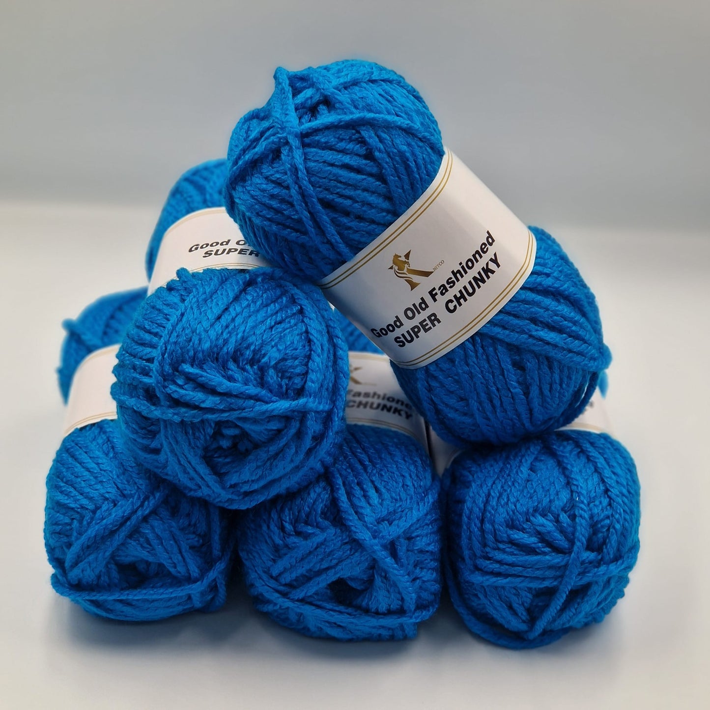 Knitco Good Old Fashioned Super Chunky 5 x 100g - 80m - 100% Acrylic Knitting Crochet Yarn