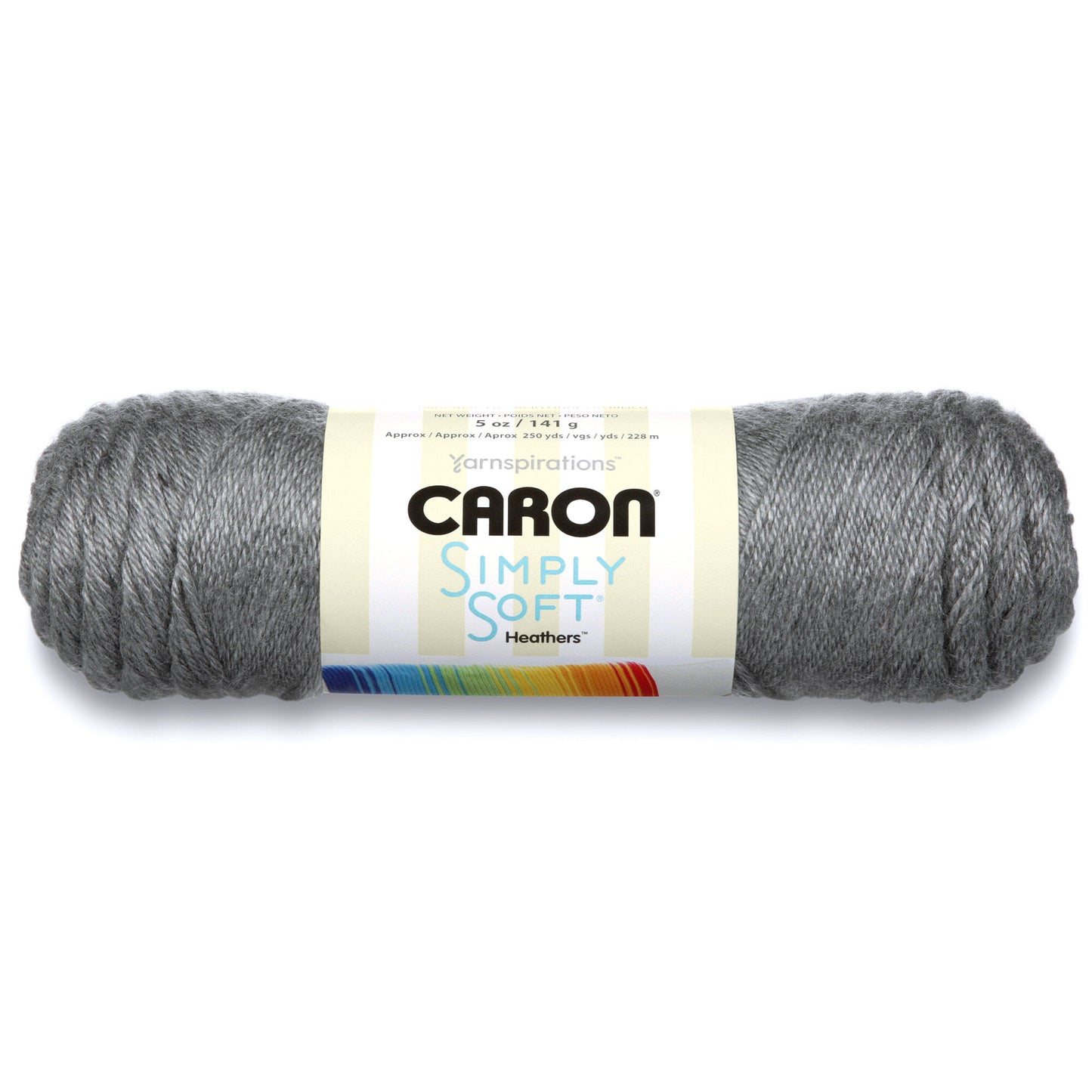 Caron Simply Soft Heathers 3 x 141g - 228 m - 100 Acrylic Knitting Crochet Yarn