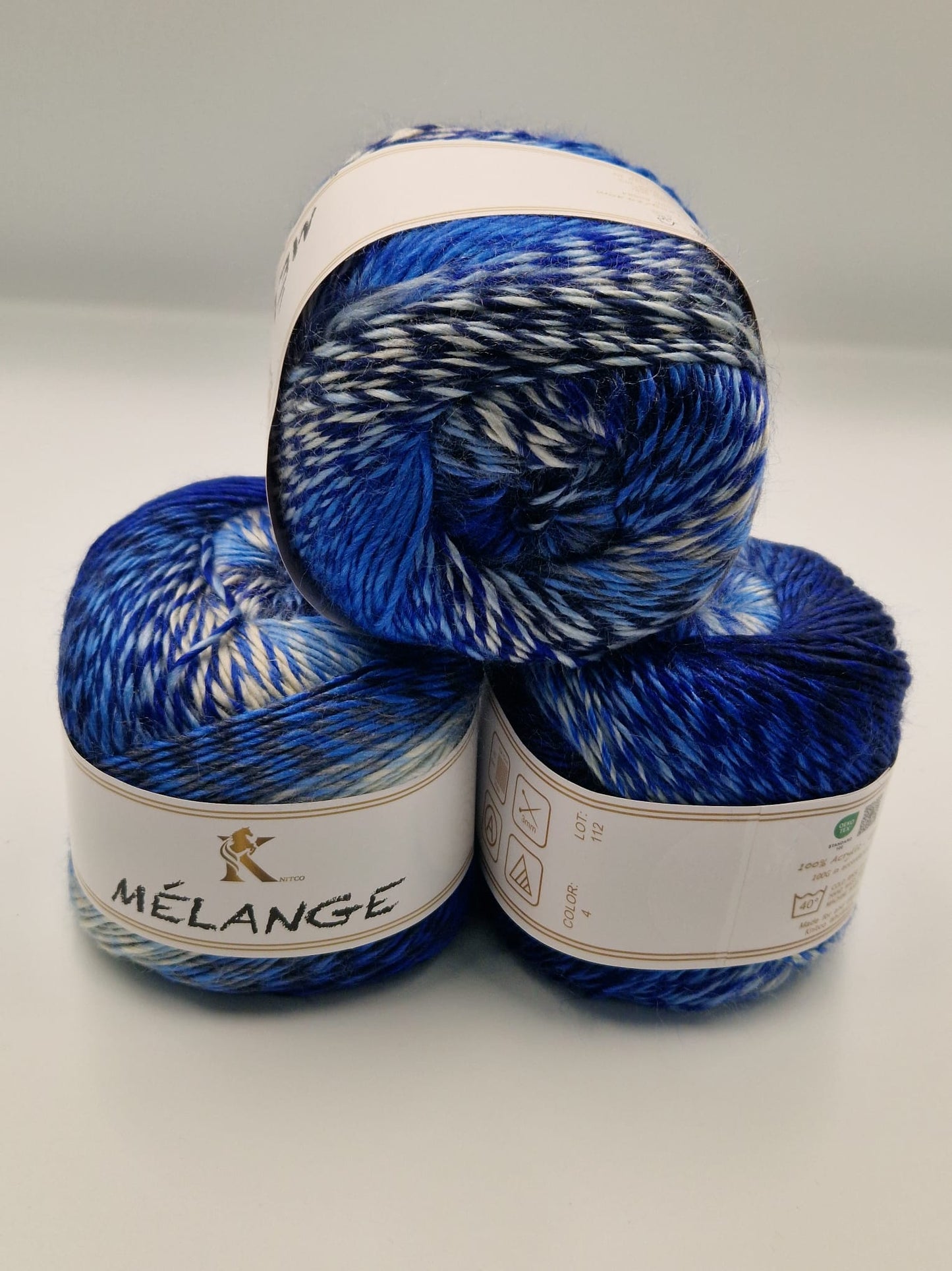 Knitco Melange DK 1 x 150g - 420m - 100% Acrylic Knitting Crochet Yarn