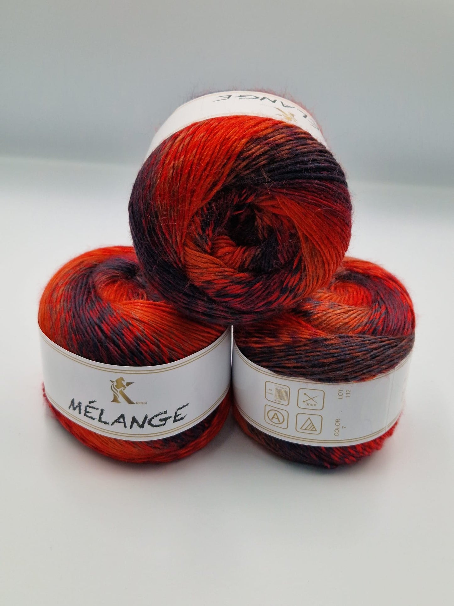 Knitco Melange DK 1 x 150g - 420m - 100% Acrylic Knitting Crochet Yarn