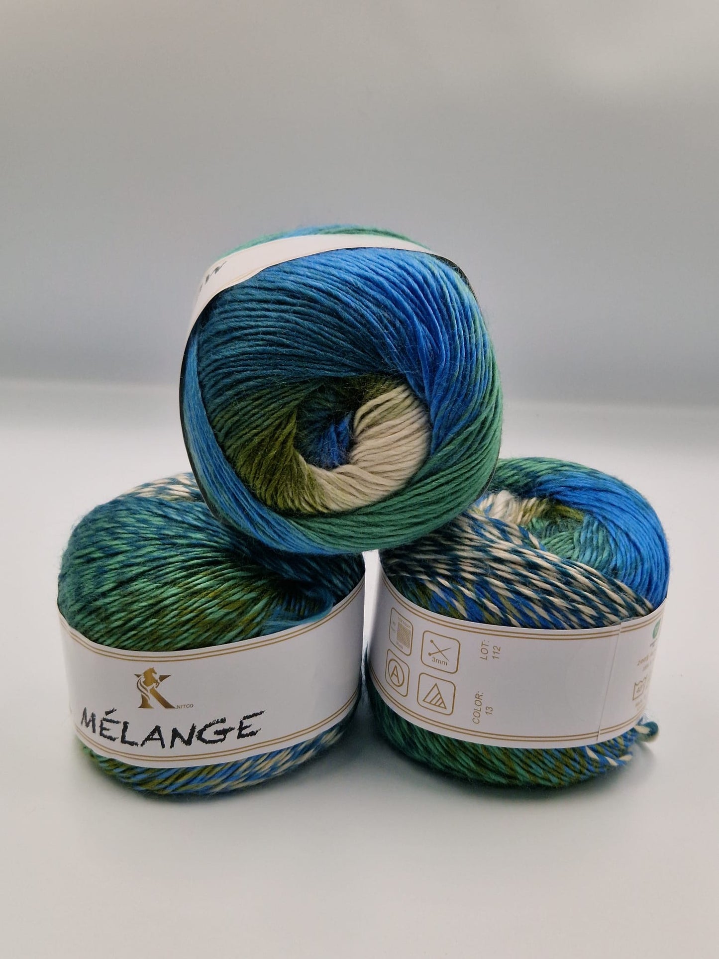 Knitco Melange DK 1 x 150g - 420m - 100% Acrylic Knitting Crochet Yarn