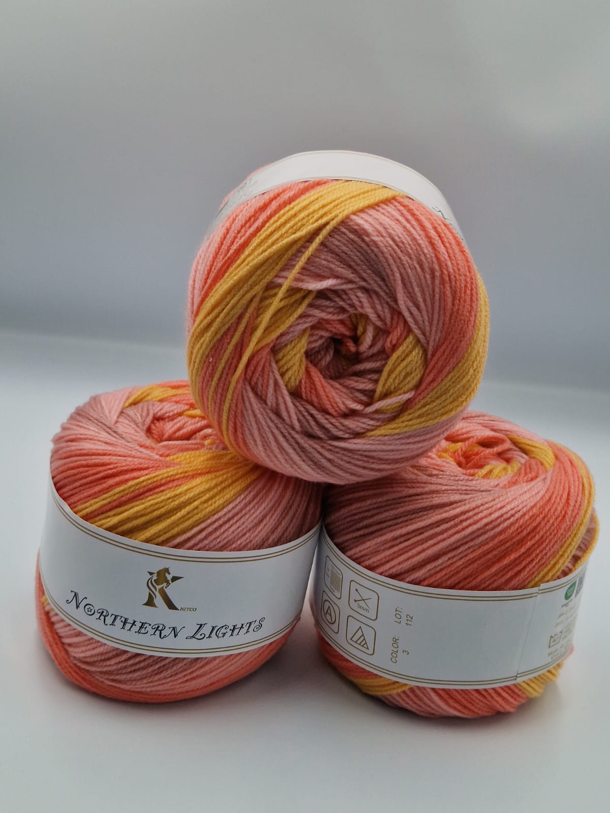 Knitco Northern Lights DK 1 x 150g - 410m - 100% Acrylic Knitting Crochet Yarn