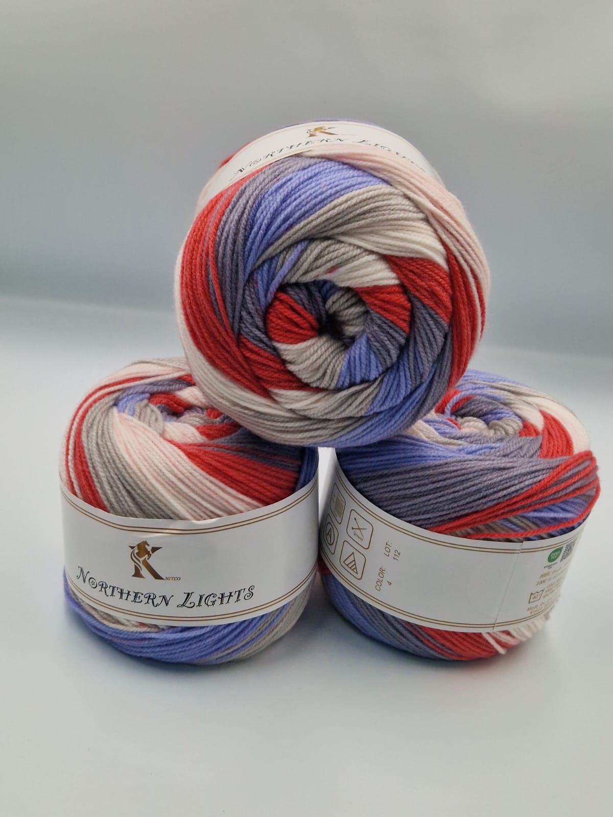 Knitco Northern Lights DK 1 x 150g - 410m - 100% Acrylic Knitting Crochet Yarn