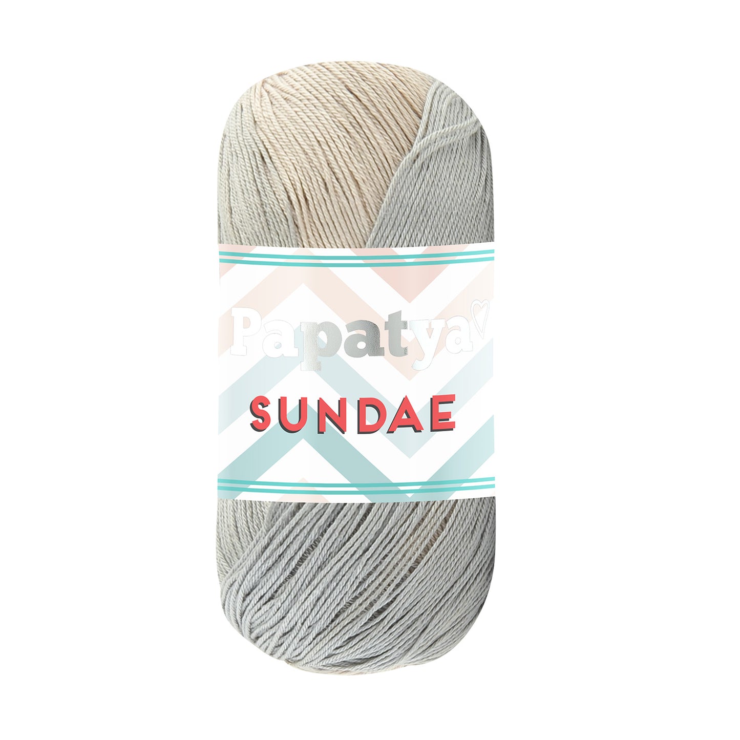 Papatya Sundae 5 x 100g - 320m 100% Microfibre Acrylic Knitting Crochet Yarn