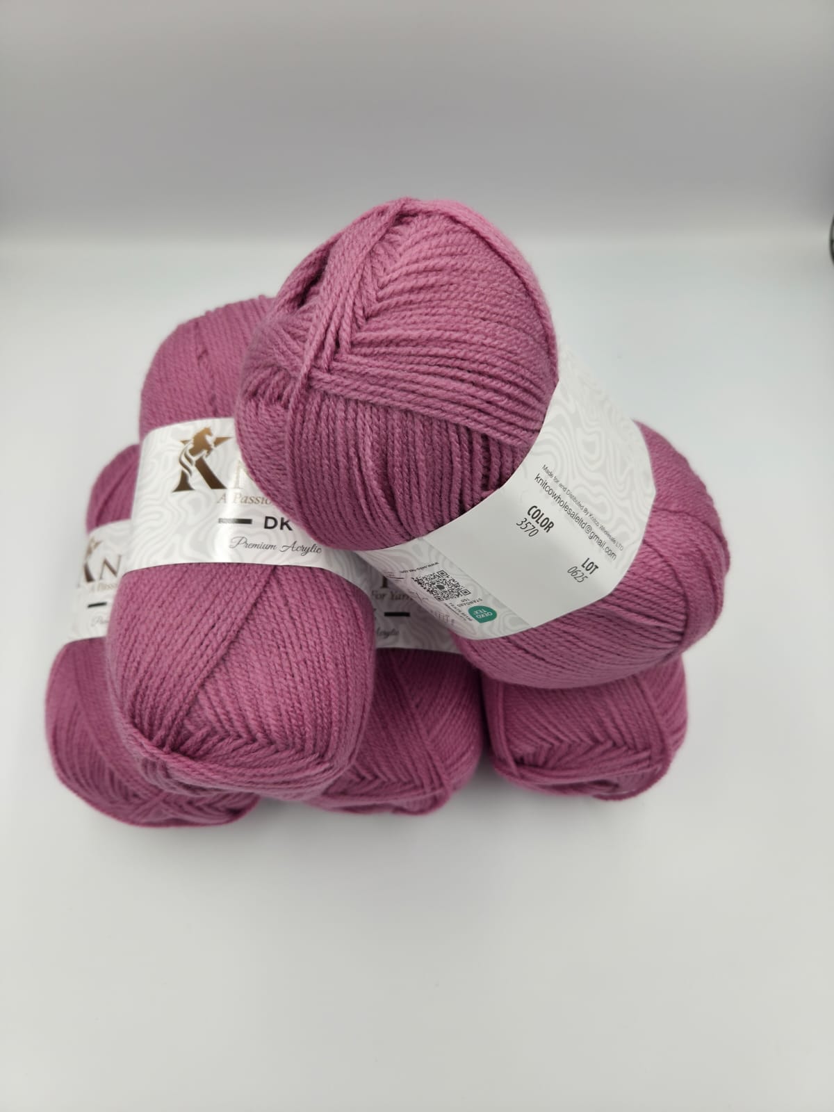 Knitco Aran Premium 5 x 200g - 420m - 100% Acylic Knitting Crochet Yarn