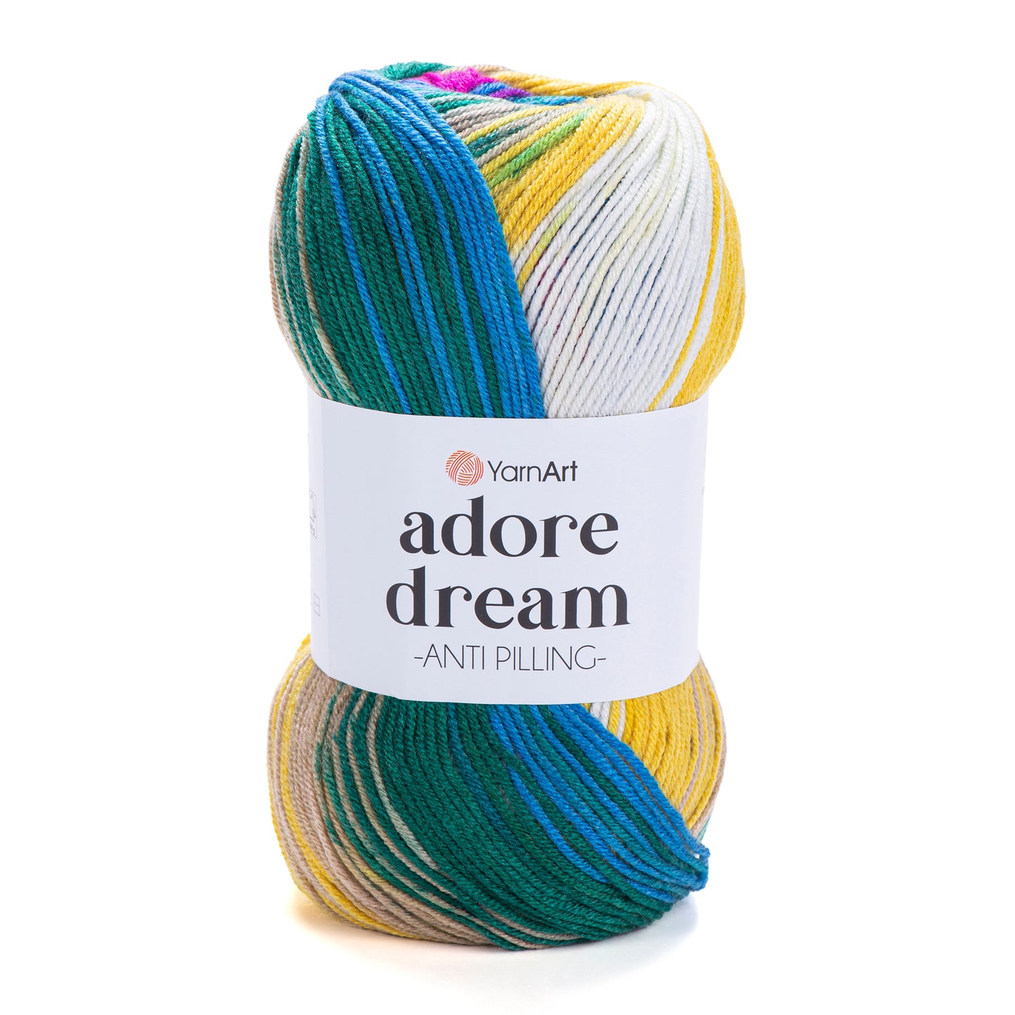 YarnArt Adore Dream DK 5 x 100g - 280m - 100% Anti Piling Acrylic Knitting Crochet Yarn