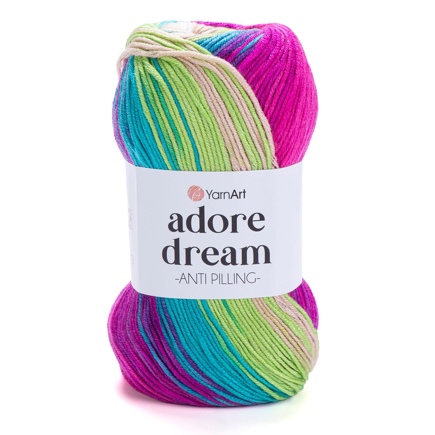 YarnArt Adore Dream DK 5 x 100g - 280m - 100% Anti Piling Acrylic Knitting Crochet Yarn