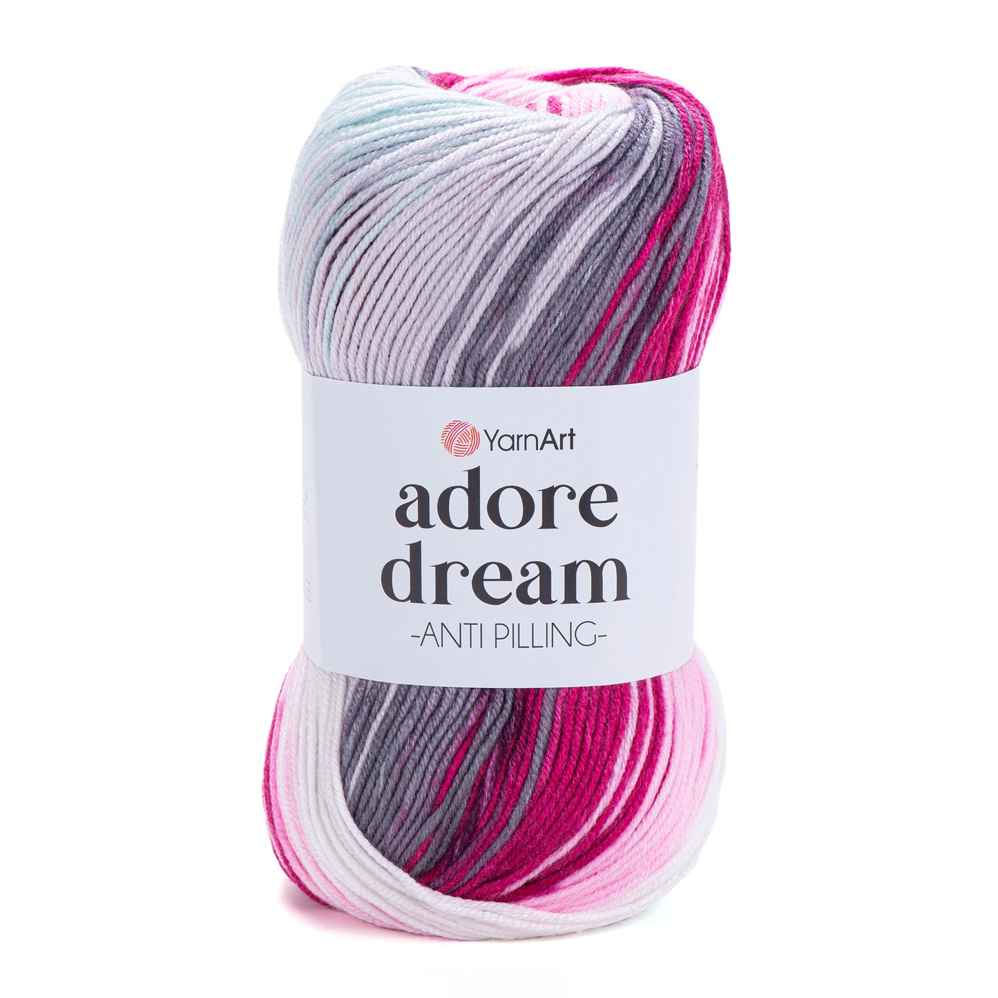 YarnArt Adore Dream DK 5 x 100g - 280m - 100% Anti Piling Acrylic Knitting Crochet Yarn