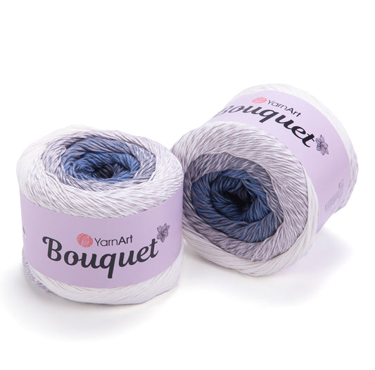 YarnArt Bouqet 1 x 250g - 500m - 100% Cotton Light Knitting Crochet Yarn