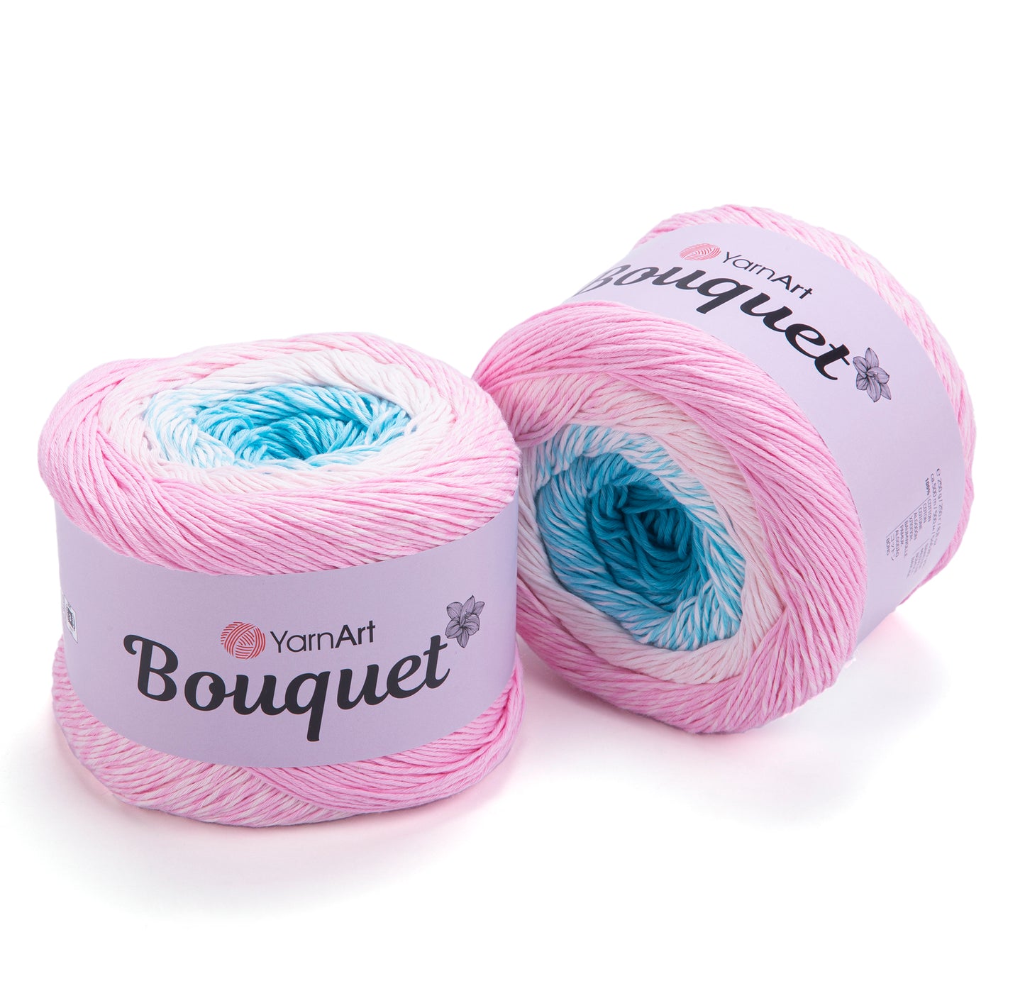 YarnArt Bouqet 1 x 250g - 500m - 100% Cotton Light Knitting Crochet Yarn