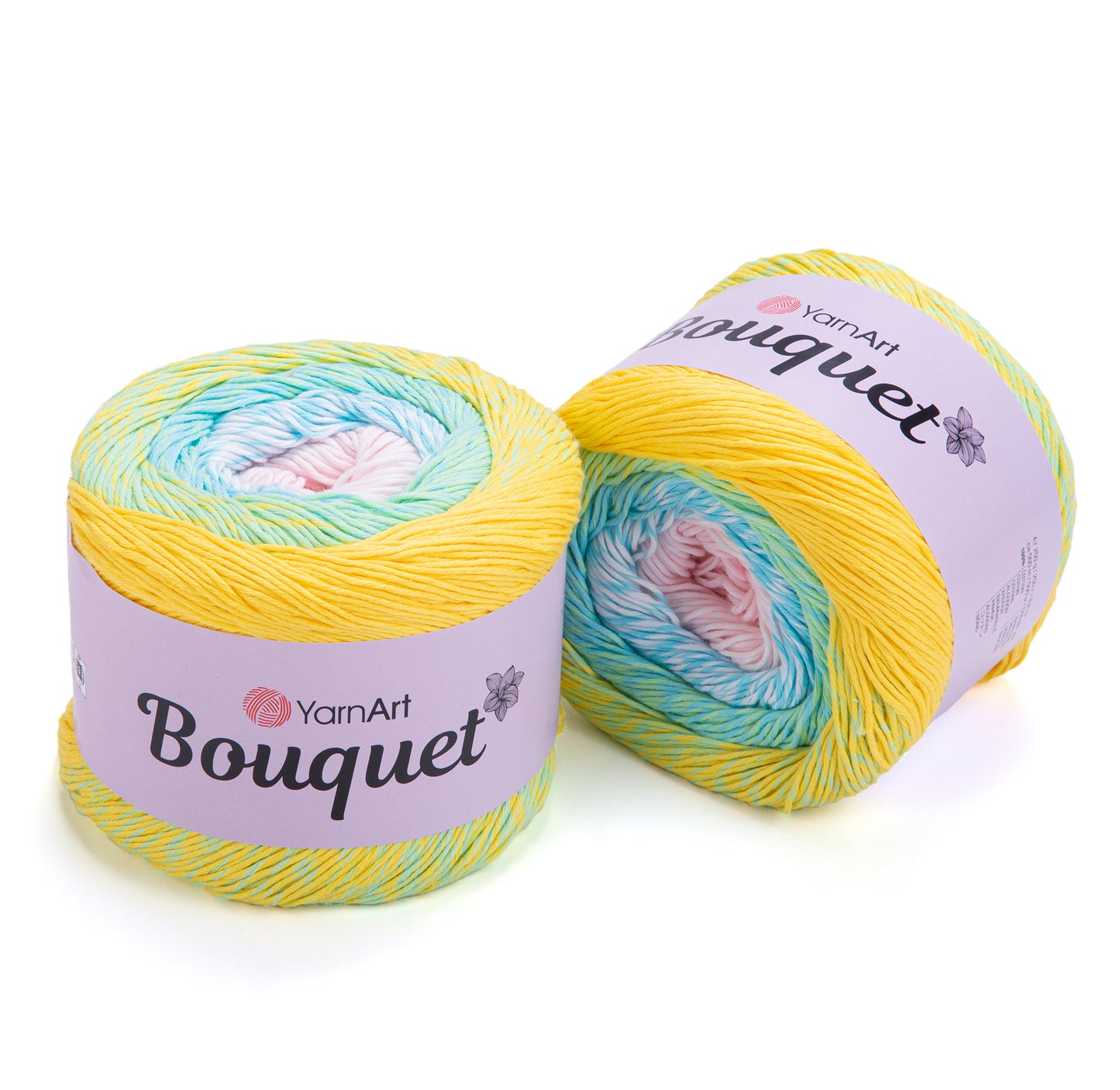 YarnArt Bouqet 1 x 250g - 500m - 100% Cotton Light Knitting Crochet Yarn