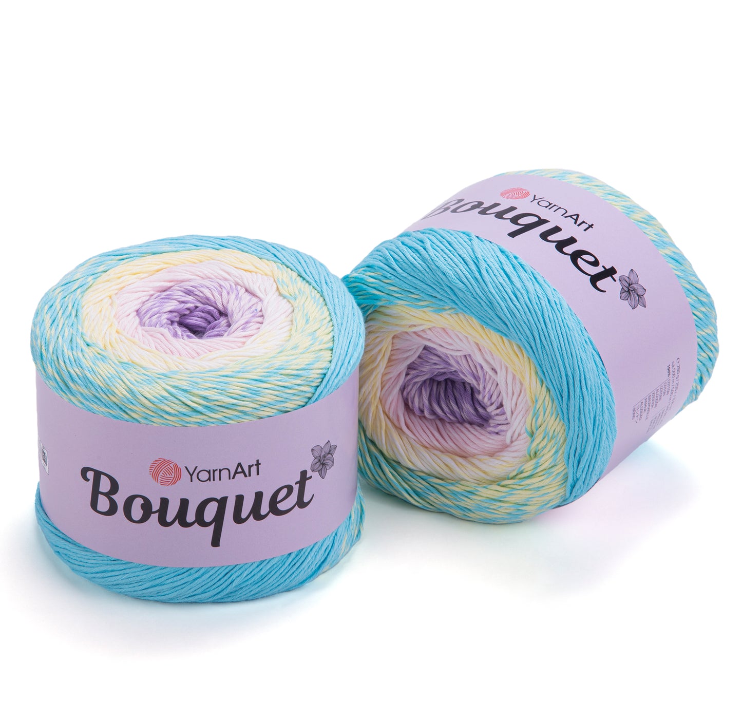 YarnArt Bouqet 1 x 250g - 500m - 100% Cotton Light Knitting Crochet Yarn