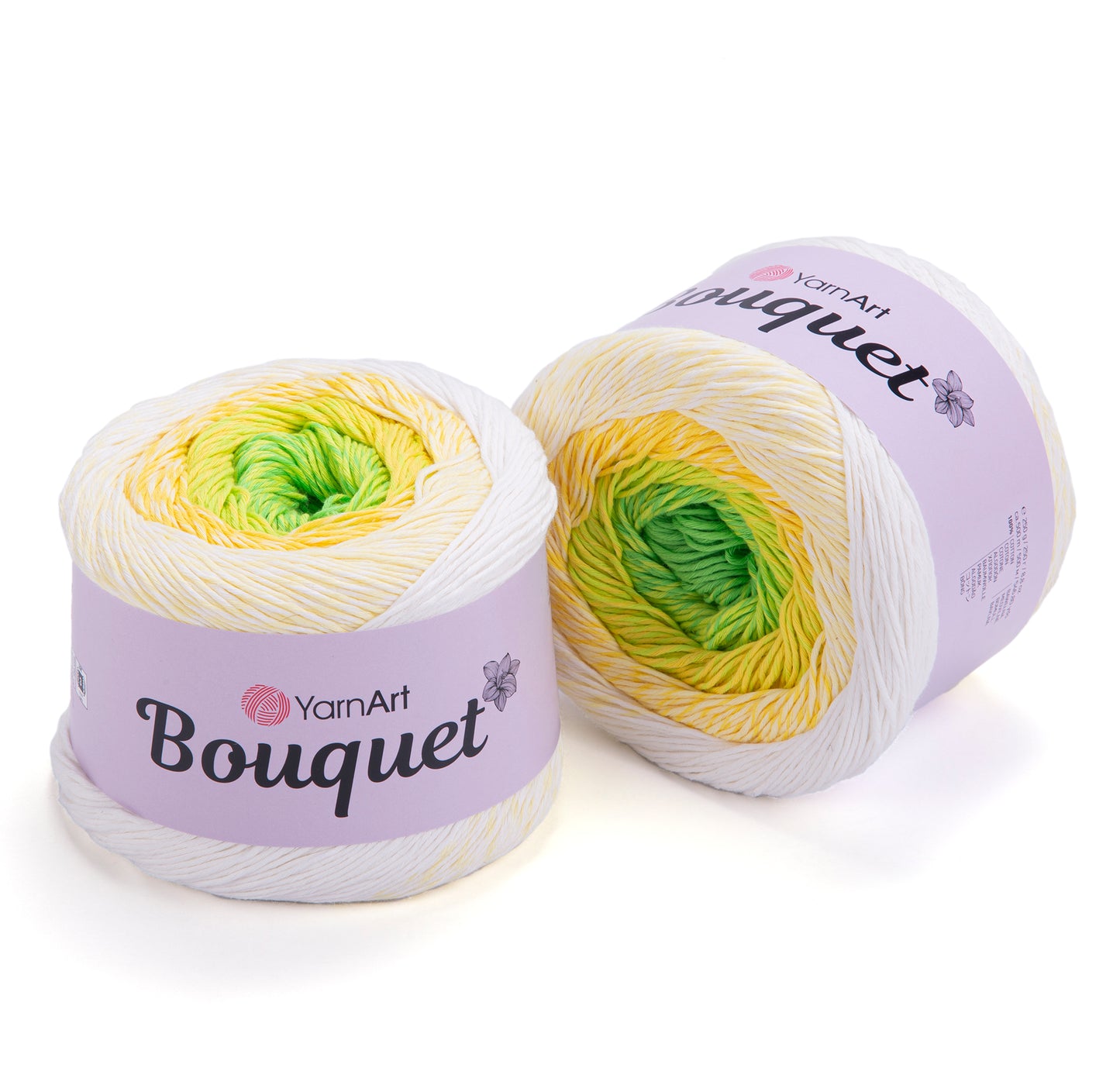 YarnArt Bouqet 1 x 250g - 500m - 100% Cotton Light Knitting Crochet Yarn