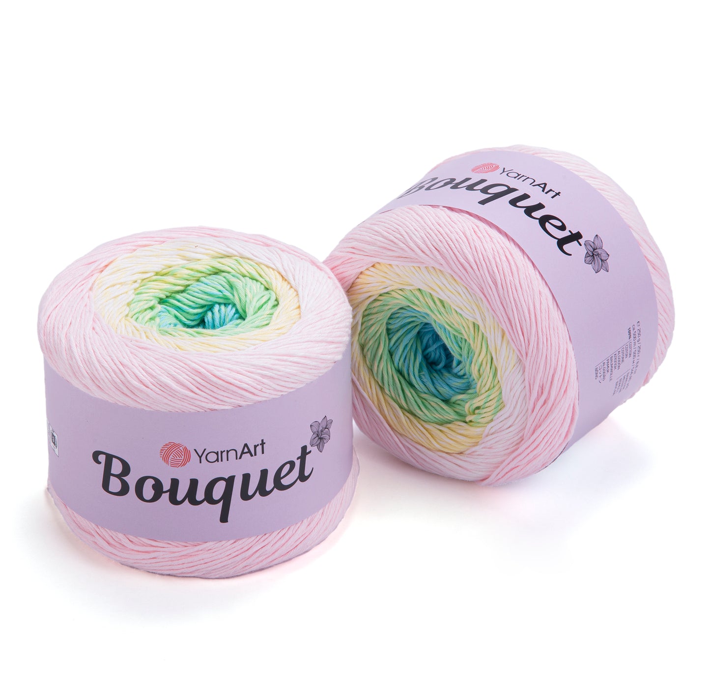 YarnArt Bouqet 1 x 250g - 500m - 100% Cotton Light Knitting Crochet Yarn