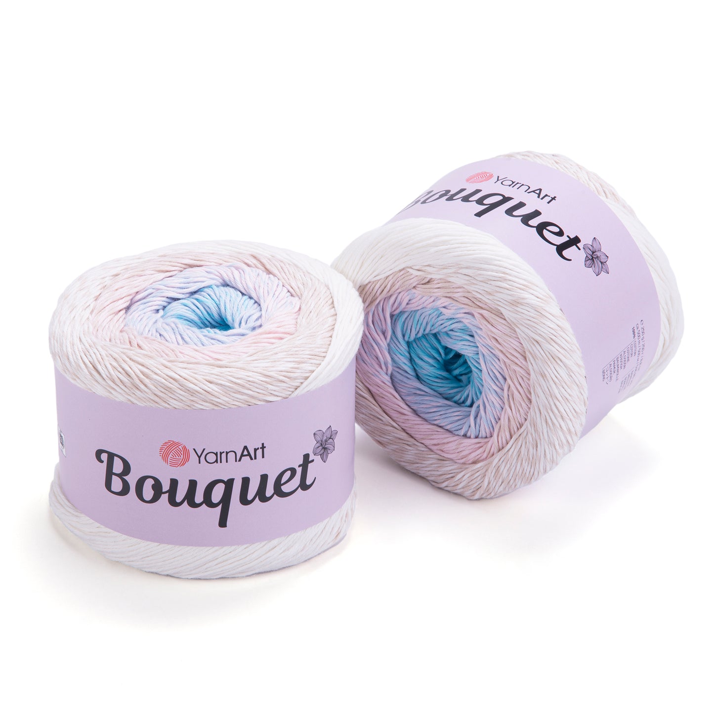YarnArt Bouqet 1 x 250g - 500m - 100% Cotton Light Knitting Crochet Yarn