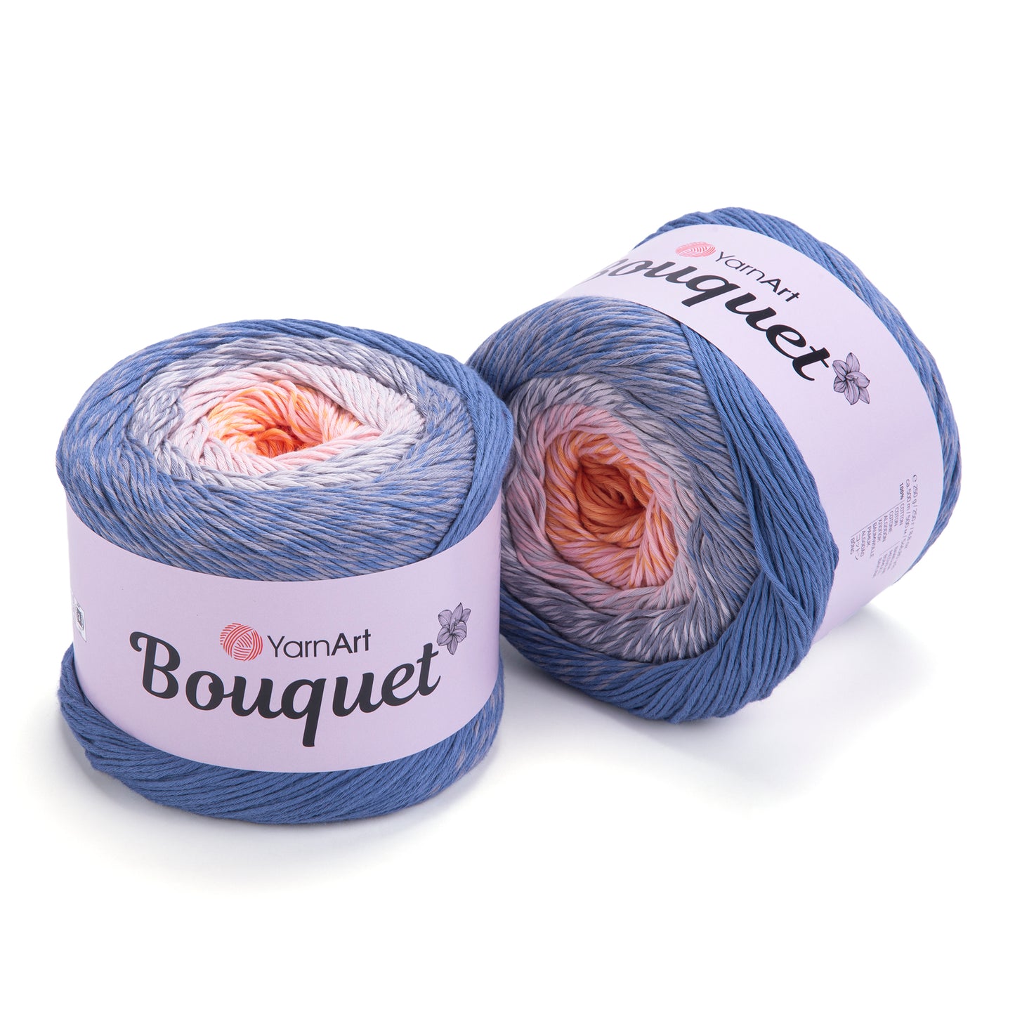 YarnArt Bouqet 1 x 250g - 500m - 100% Cotton Light Knitting Crochet Yarn