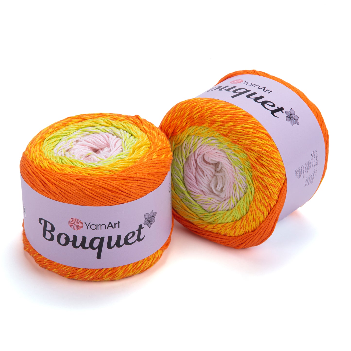 YarnArt Bouqet 1 x 250g - 500m - 100% Cotton Light Knitting Crochet Yarn