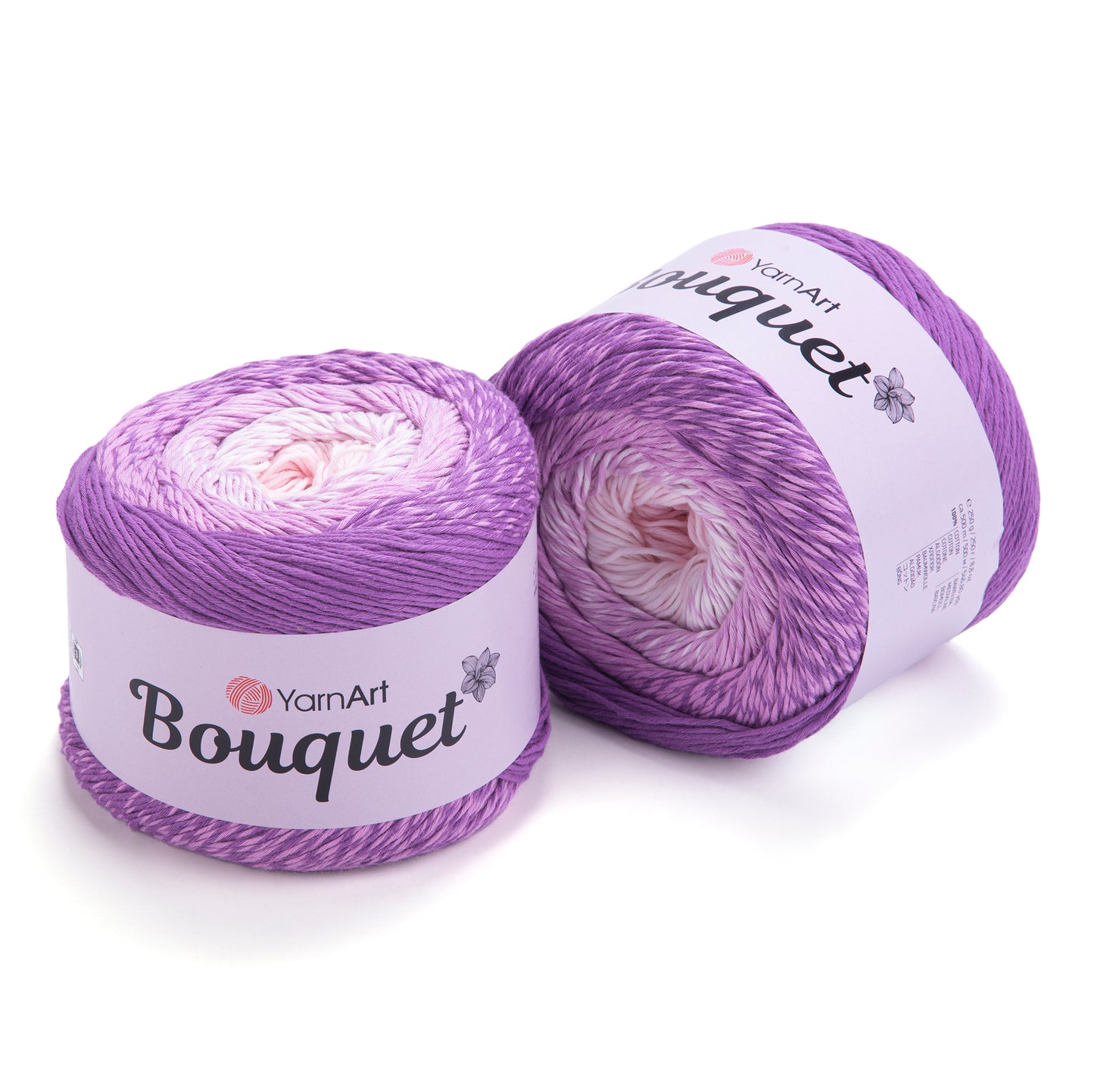 YarnArt Bouqet 1 x 250g - 500m - 100% Cotton Light Knitting Crochet Yarn