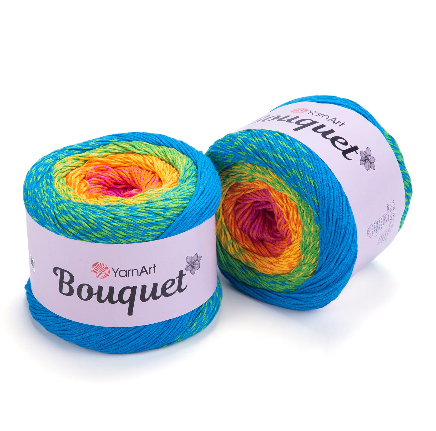 YarnArt Bouqet 1 x 250g - 500m - 100% Cotton Light Knitting Crochet Yarn