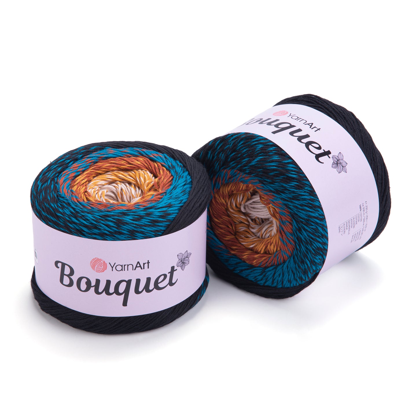 YarnArt Bouqet 1 x 250g - 500m - 100% Cotton Light Knitting Crochet Yarn