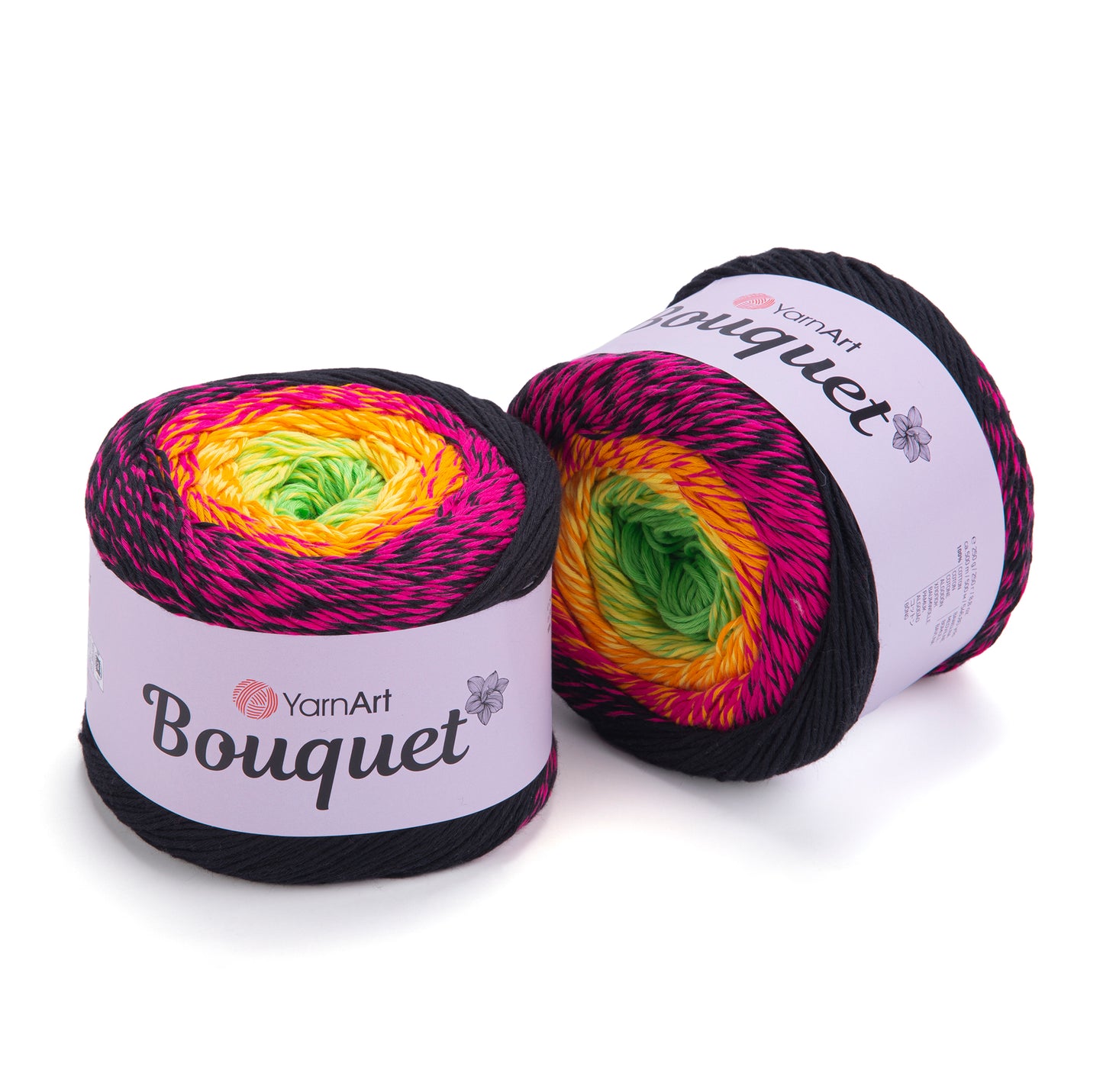 YarnArt Bouqet 1 x 250g - 500m - 100% Cotton Light Knitting Crochet Yarn