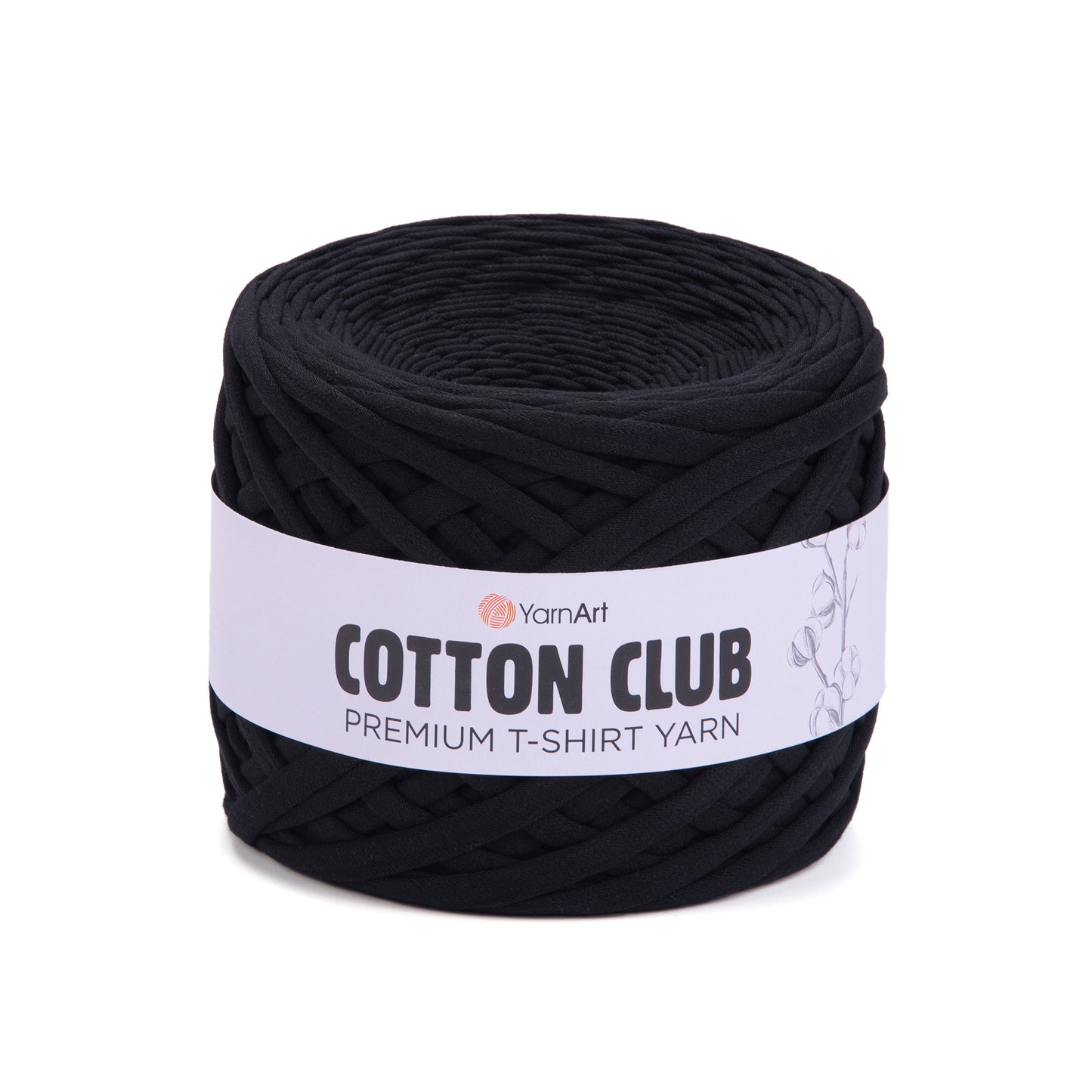 YarnArt Cotton Club Premium T-Shirt Yarn 310g - 110m - 100% Cotton Knitting Crochet