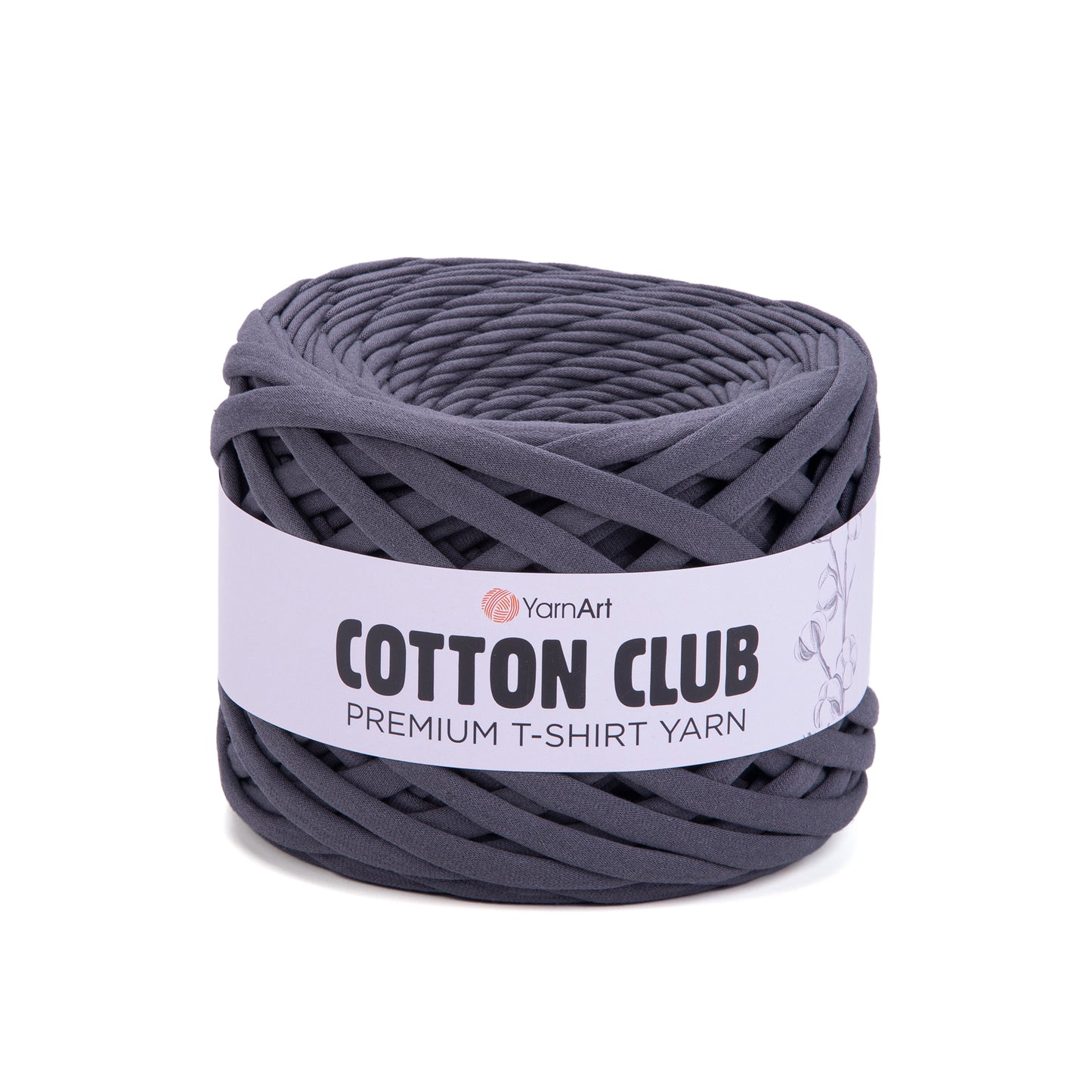 YarnArt Cotton Club Premium T-Shirt Yarn 310g - 110m - 100% Cotton Knitting Crochet