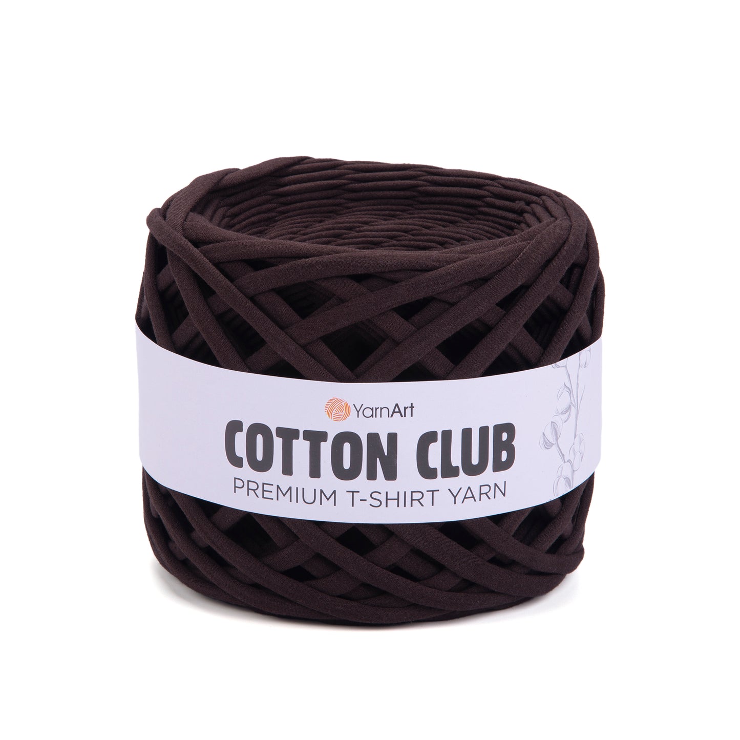 YarnArt Cotton Club Premium T-Shirt Yarn 310g - 110m - 100% Cotton Knitting Crochet