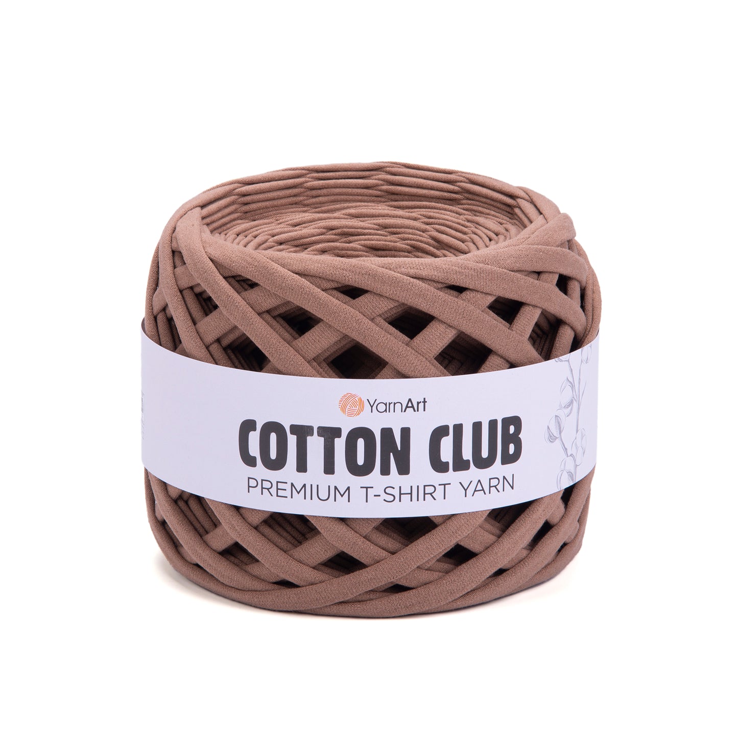 YarnArt Cotton Club Premium T-Shirt Yarn 310g - 110m - 100% Cotton Knitting Crochet