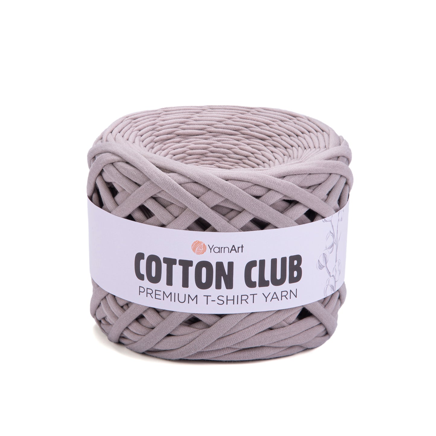 YarnArt Cotton Club Premium T-Shirt Yarn 310g - 110m - 100% Cotton Knitting Crochet