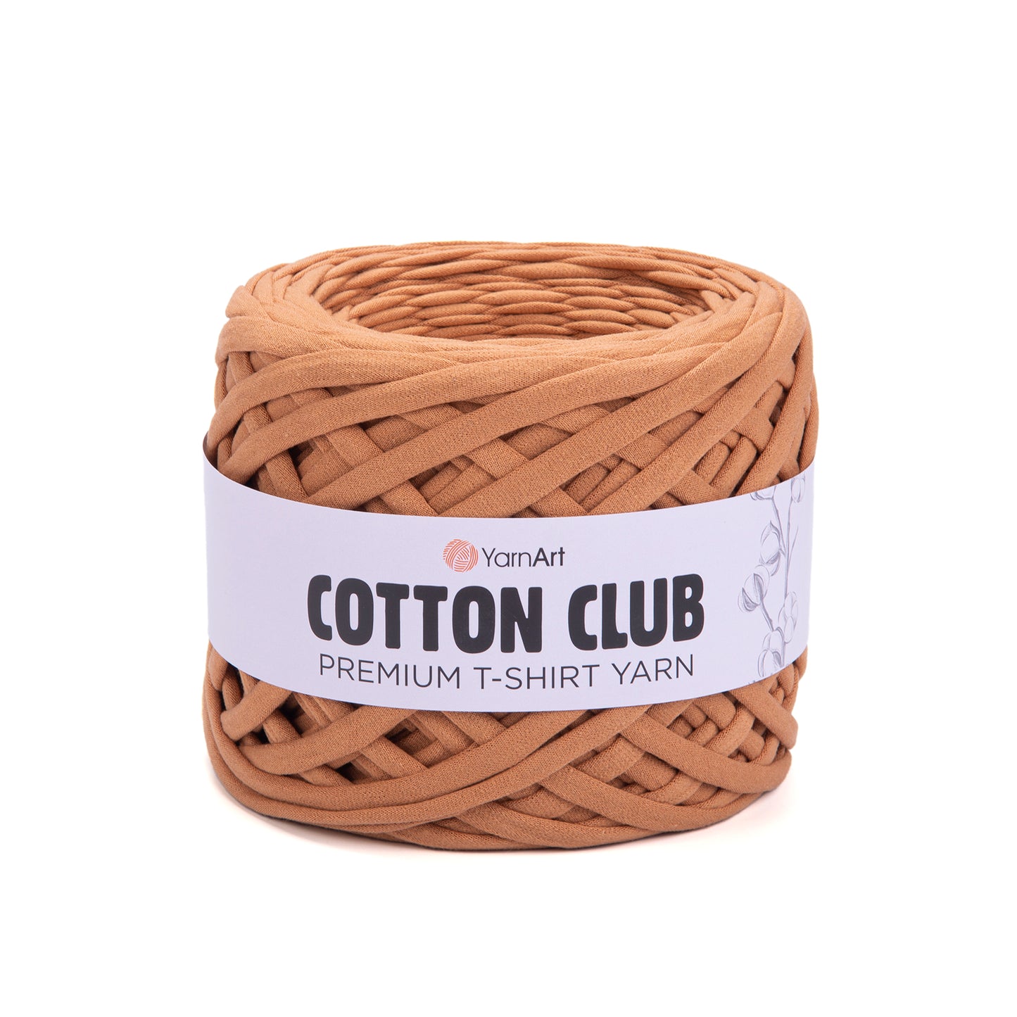 YarnArt Cotton Club Premium T-Shirt Yarn 310g - 110m - 100% Cotton Knitting Crochet