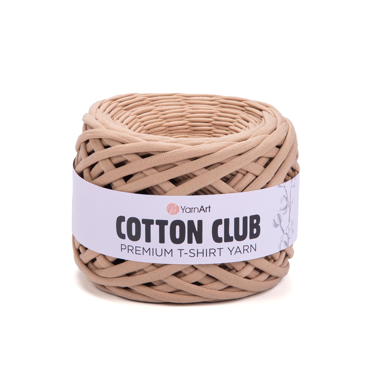 YarnArt Cotton Club Premium T-Shirt Yarn 310g - 110m - 100% Cotton Knitting Crochet