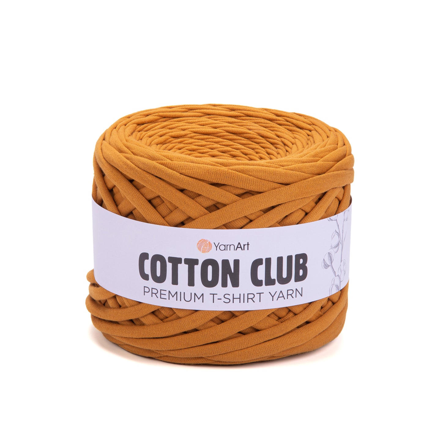 YarnArt Cotton Club Premium T-Shirt Yarn 310g - 110m - 100% Cotton Knitting Crochet